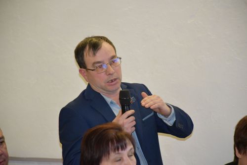 Норлат авыл җирлегендә хисап сессиясе