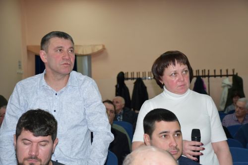 Олы Яке авыл җирлегендә узган хисап сессиясе