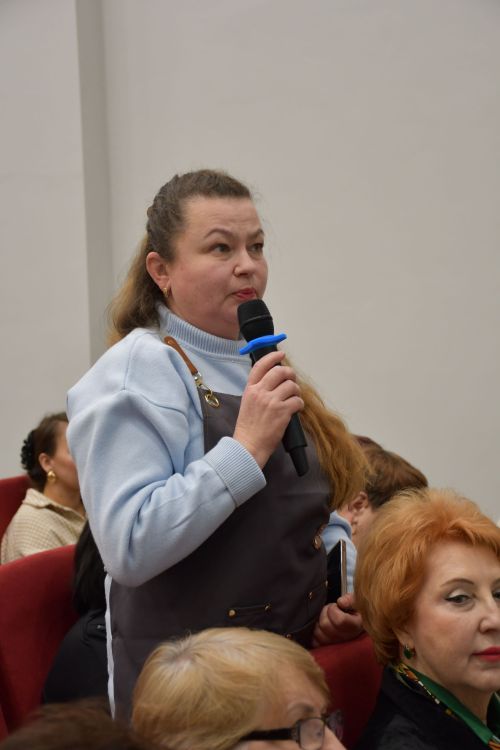 Бишнә авыл җирлегендә хисап сессиясе