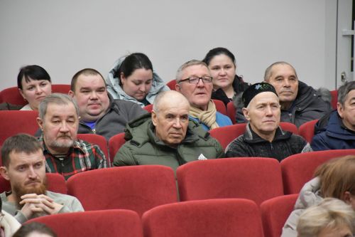 Бишнә авыл җирлегендә хисап сессиясе