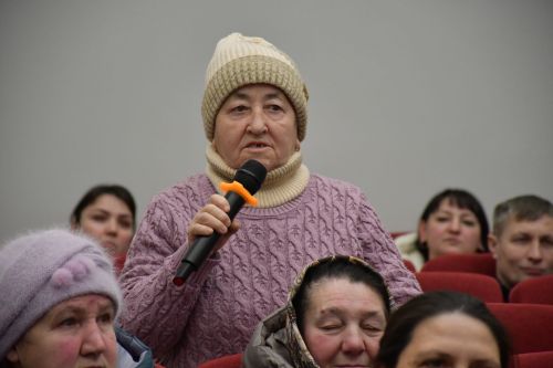 Бишнә авыл җирлегендә хисап сессиясе