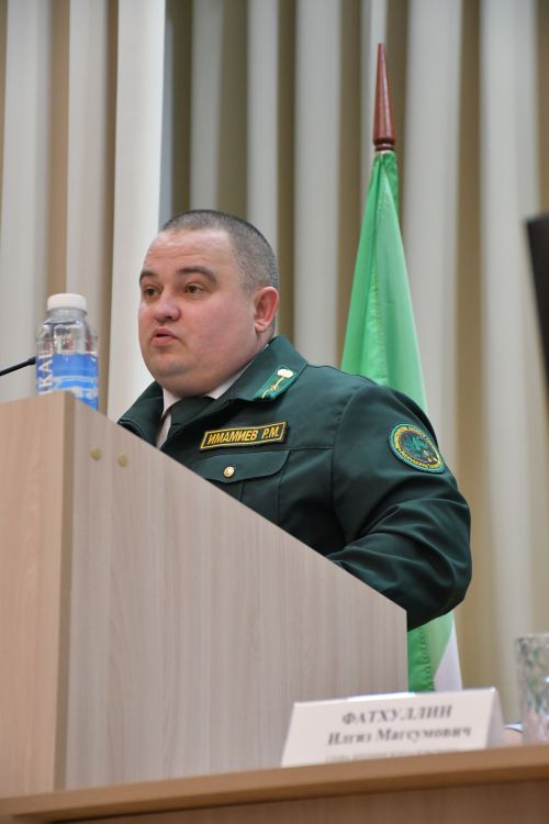 Бишнә авыл җирлегендә хисап сессиясе