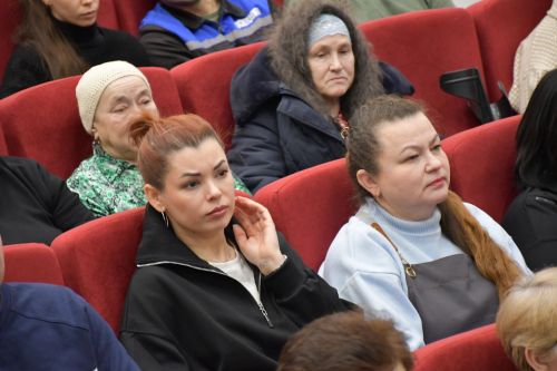Бишнә авыл җирлегендә хисап сессиясе
