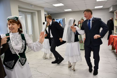 Бишнә авыл җирлегендә хисап сессиясе