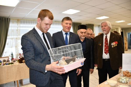 Бишнә авыл җирлегендә хисап сессиясе