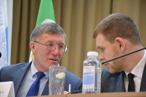 Бишнә авыл җирлегендә хисап сессиясе
