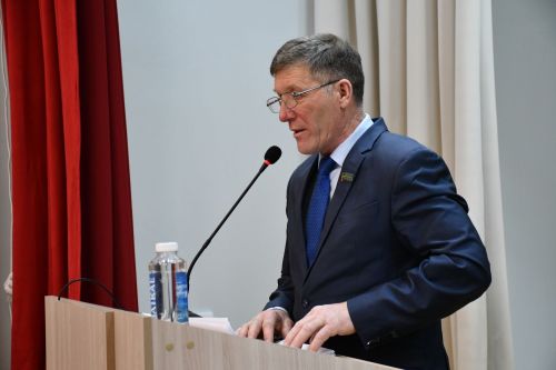 Бишнә авыл җирлегендә хисап сессиясе