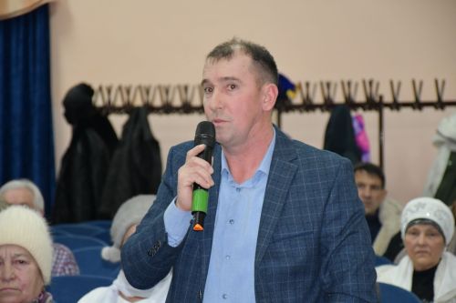 Олы Яке авыл җирлегендә узган хисап сессиясе