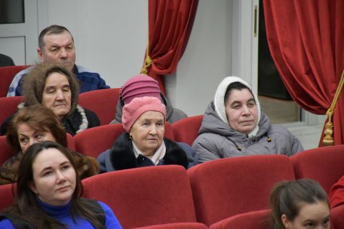 Бишнә авыл җирлегендә хисап сессиясе