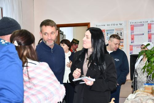 Олы Яке авыл җирлегендә узган хисап сессиясе