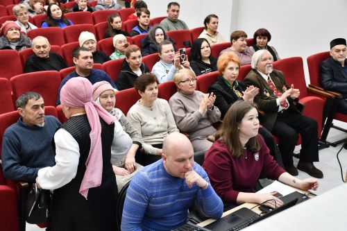 Бишнә авыл җирлегендә хисап сессиясе