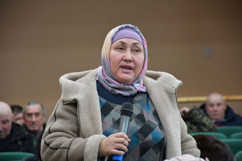 Мулла Иле авыл җирлегендә узган хисап сессиясе
