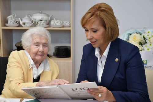 Лидия Михайловна Удовенкога 100 яшь