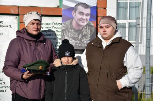 Мобилизация буенча махсус хәрби операциягә алынган Рәфкать Әнвәр улы Сәгъдиевны соңгы юлга озату