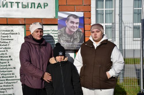 Мобилизация буенча махсус хәрби операциягә алынган Рәфкать Әнвәр улы Сәгъдиевны соңгы юлга озату