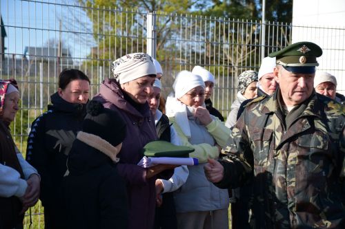 Мобилизация буенча махсус хәрби операциягә алынган Рәфкать Әнвәр улы Сәгъдиевны соңгы юлга озату