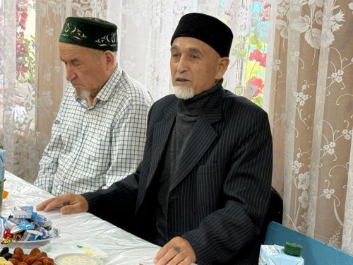 Күлбаш авылы мәчетендә Өлкәннәр көне