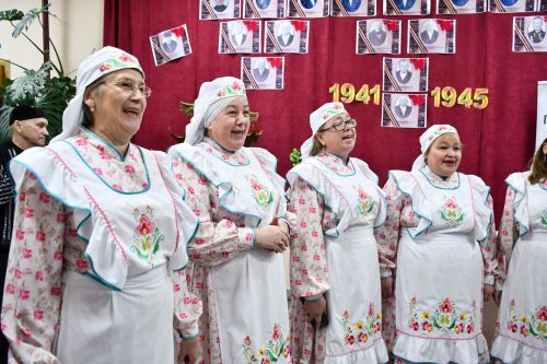 Олы Карагуҗа авылында хисап сессиясе