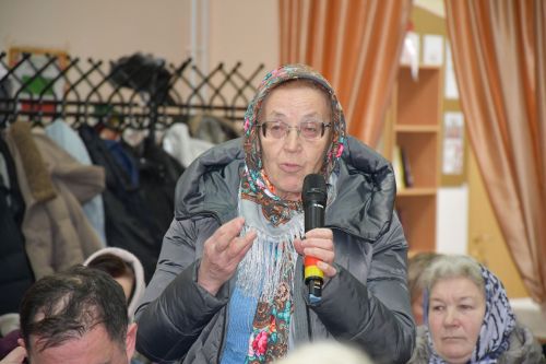 Олы Карагуҗа авылында хисап сессиясе