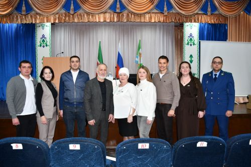 Олы Карагуҗа авылында хисап сессиясе