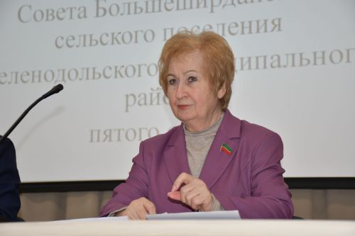Олы Шырдан җирлеге хисап сессиясе