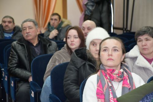 Олы Карагуҗа авылында хисап сессиясе