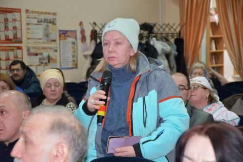 Олы Карагуҗа авылында хисап сессиясе