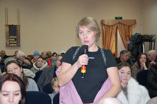 Олы Карагуҗа авылында хисап сессиясе