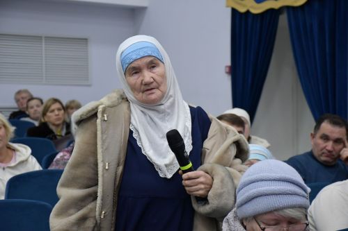 Әйшә авыл җирлегендә хисап сессиясе