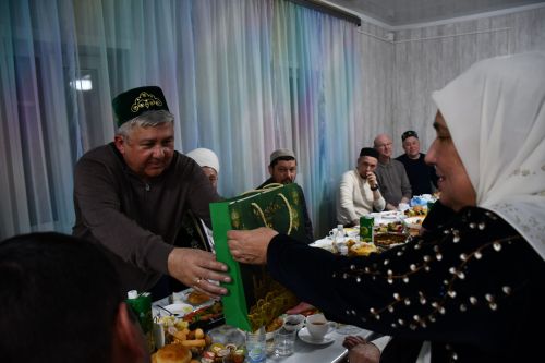 Бакырчы авылының «Суфия» мәчетендә ифтар мәҗлесе