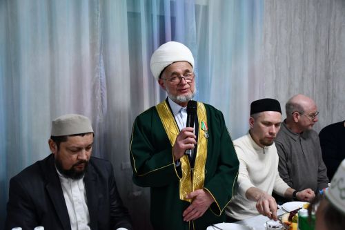 Бакырчы авылының «Суфия» мәчетендә ифтар мәҗлесе