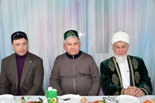 Бакырчы авылының «Суфия» мәчетендә ифтар мәҗлесе