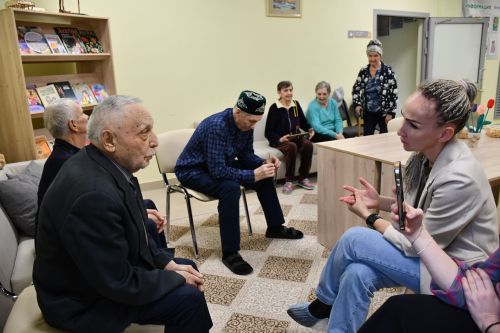 "Игелек йорты"нда кунакта
