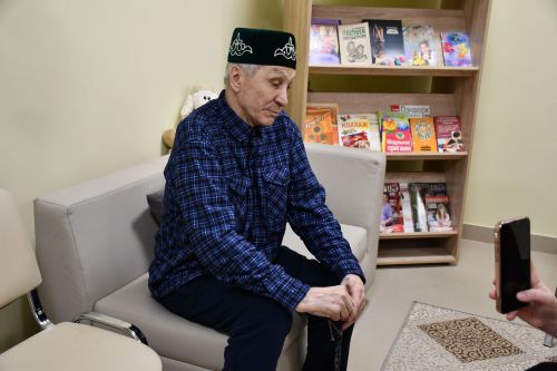 "Игелек йорты"нда кунакта