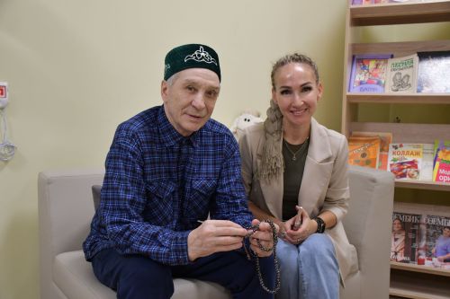 "Игелек йорты"нда кунакта