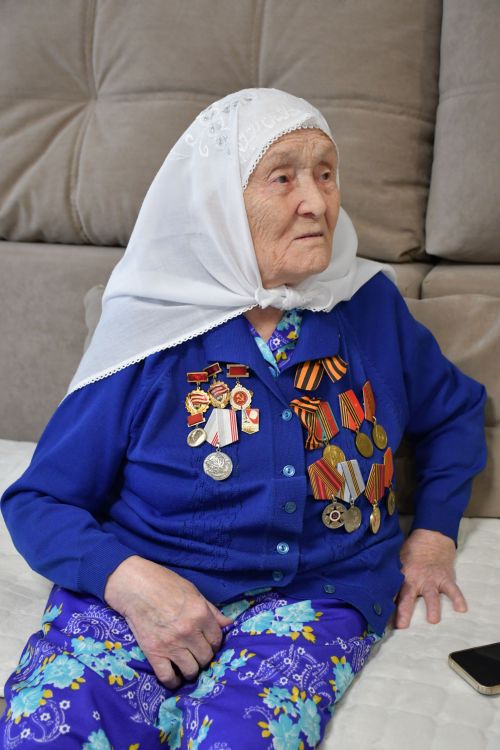 Тыл ветераннары белән очрашу
