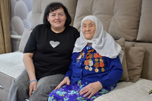 Тыл ветераннары белән очрашу