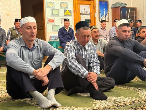 Татар Танае авылы мәчетендә Корбан гаете намазы