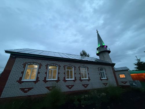 Татар Танае авылы мәчетендә Корбан гаете намазы