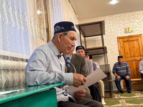 Татар Танае авылы мәчетендә Корбан гаете намазы