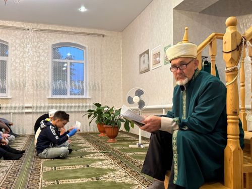 Татар Танае авылы мәчетендә Корбан гаете намазы