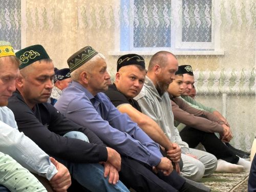 Татар Танае авылы мәчетендә Корбан гаете намазы