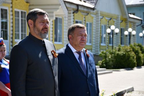А.М.Горький исемендәге заводта Җиңү бәйрәменә багышланган митинг