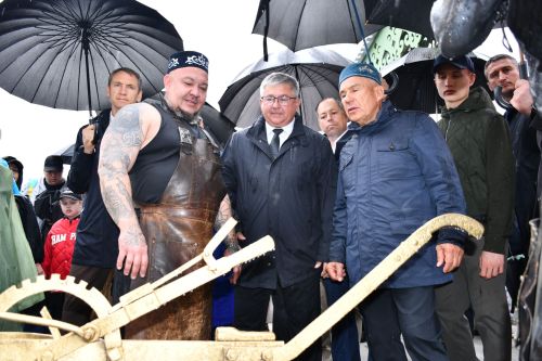 Мәркәзебез Казанда Сабантуй узды