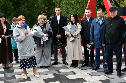 Рус Әҗәле авылында яңа мемориаль зона ачылышы