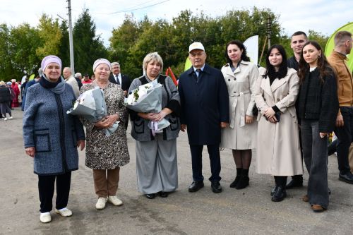Рус Әҗәле авылында яңа мемориаль зона ачылышы