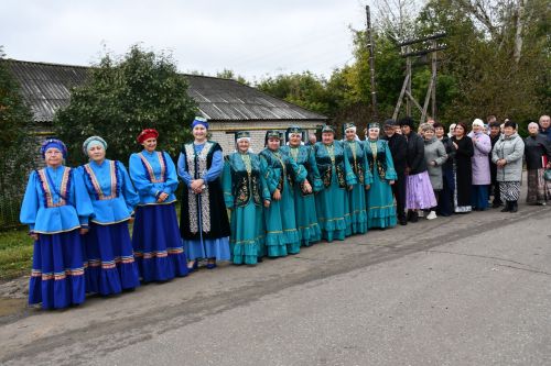 Рус Әҗәле авылында яңа мемориаль зона ачылышы