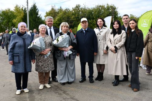 Рус Әҗәле авылында яңа мемориаль зона ачылышы
