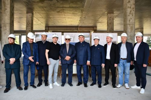 Каюм Насыйри исемендәге рухи-агарту үзәгенә кирпеч салу