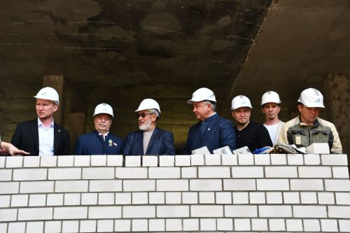 Каюм Насыйри исемендәге рухи-агарту үзәгенә кирпеч салу